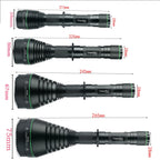 UniqueFire 1508 T38 T50 T67 T75 IR 850NM 5W LED Hunting Flashlight 3 Mode Zoom Night Vision Torch + Rat Tail Mount + USB Charger