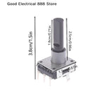 【G】EC16 Rotary Encoder 12 Position 25mm Shaft Accurate 12 Pulse Module for Industrial Automation Control Systems