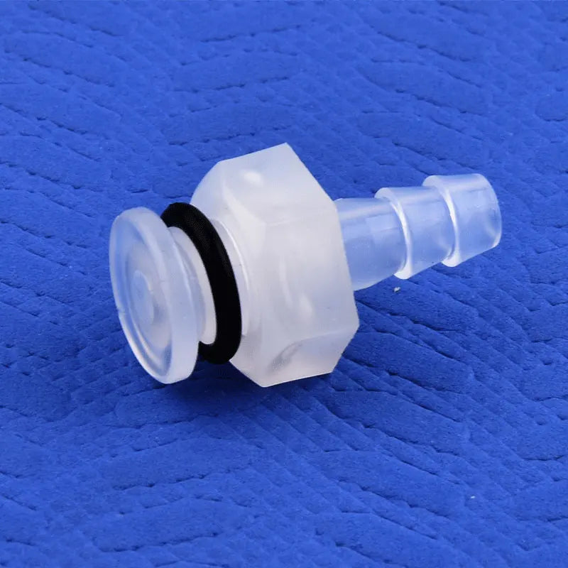 PP Straight Bulkhead Connector M5~M16 Thread To 3~12mm Aquarium Water Tank Inlet Outlet Joint Garden Irrigation Hose Connectors