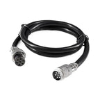GX20 2 Female Plug To Male Dock Socket Electrical Aviation Connector 2 3 4 5 6 7 8 9 10 12 14 15Pin 1m 2m 3M Cable customizable