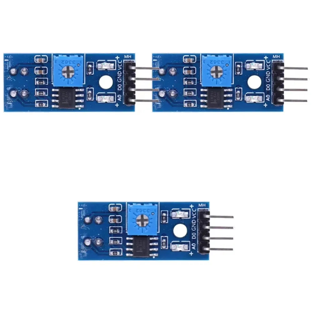 1-15PCS TCRT5000 Infrared Reflective IR Photoelectric Sensor Switch 3.3V-5V Barrier Line Track Sensor Module Diy Kit