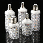 E14 E27 Led Corn Bulb 24W 30W 40W 50W Lamp Chandelier Decorative Living Light SMD5730 Chip Small Warm Replace Halogen Home Room