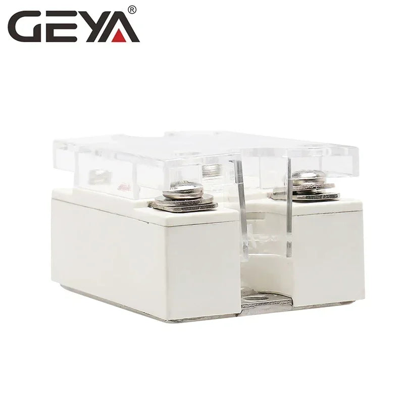 Big Sale GEYA Single Phase Solid State Relay SSR 40DA/60DA/80DA/100DA DC control AC with Pastic Cover 100A SSR DA