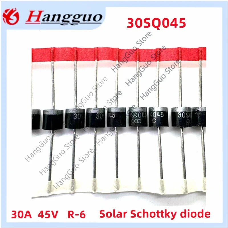 100pcs/Lot 30SQ045 R-6 30A 45V Solar Schottky diode Best quality