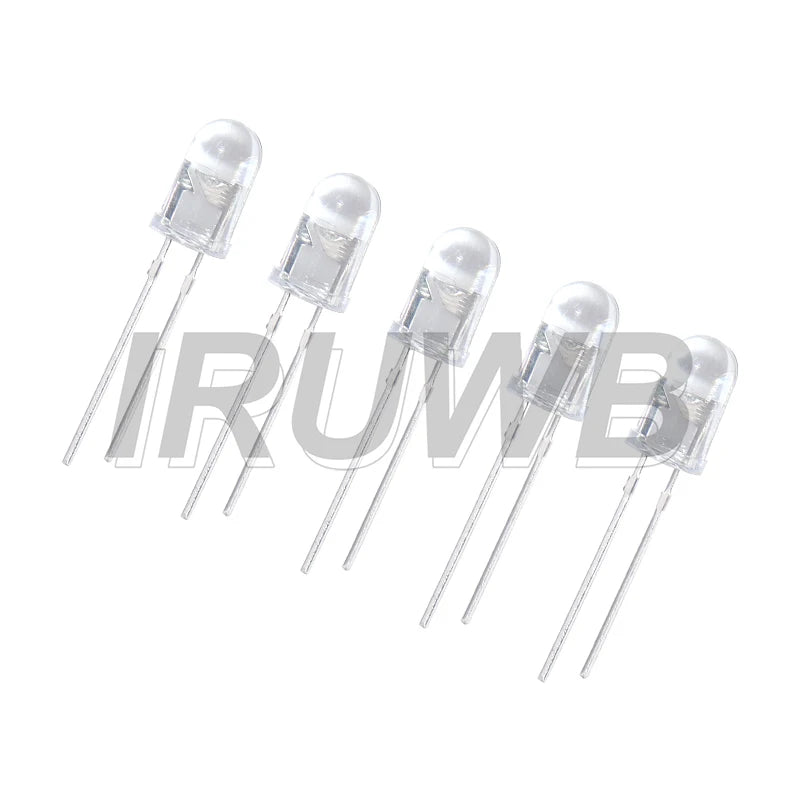 10pairs F3 F5 Diodes for Arduino DIY 3mm 5mm 940nm LEDs Infrared Emitter and IR Receiver Diode