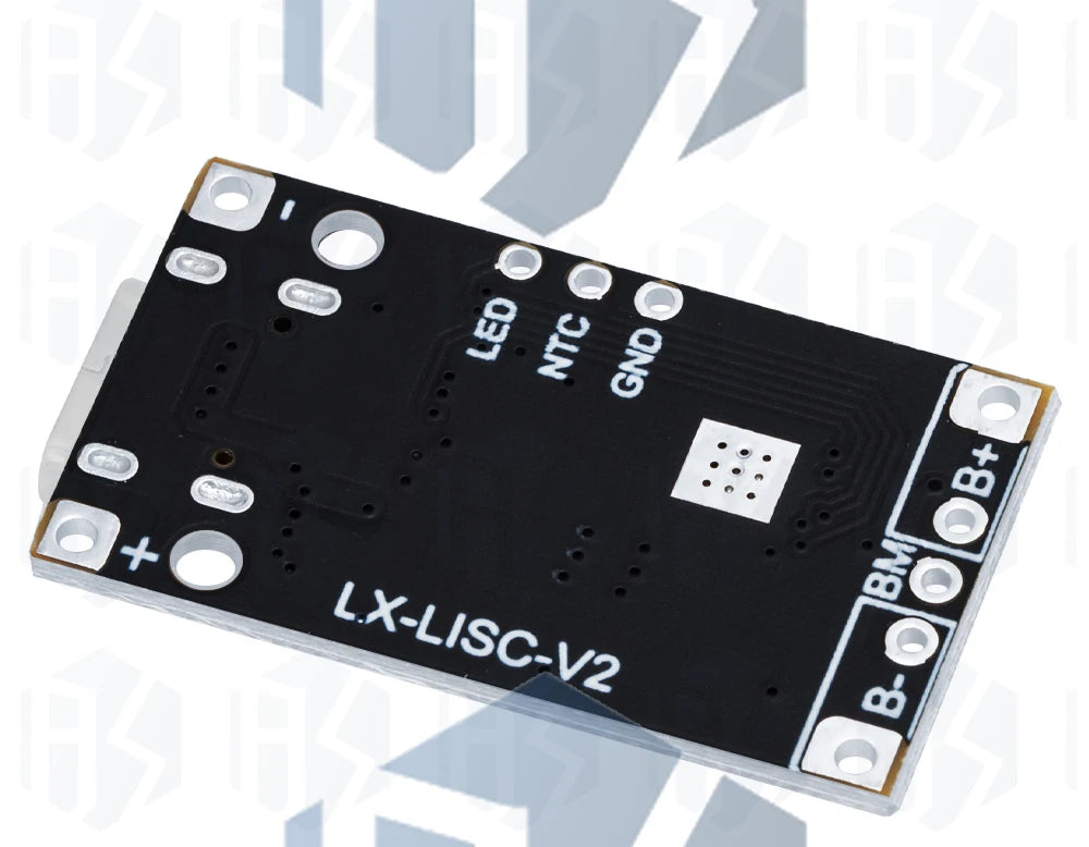 Lithium Battery Charging Boost Module with Balanced Support, Fast Charge with Indicator, 2S, 3S, Type-C BMS, 15W, 8.4V, 12.6V,