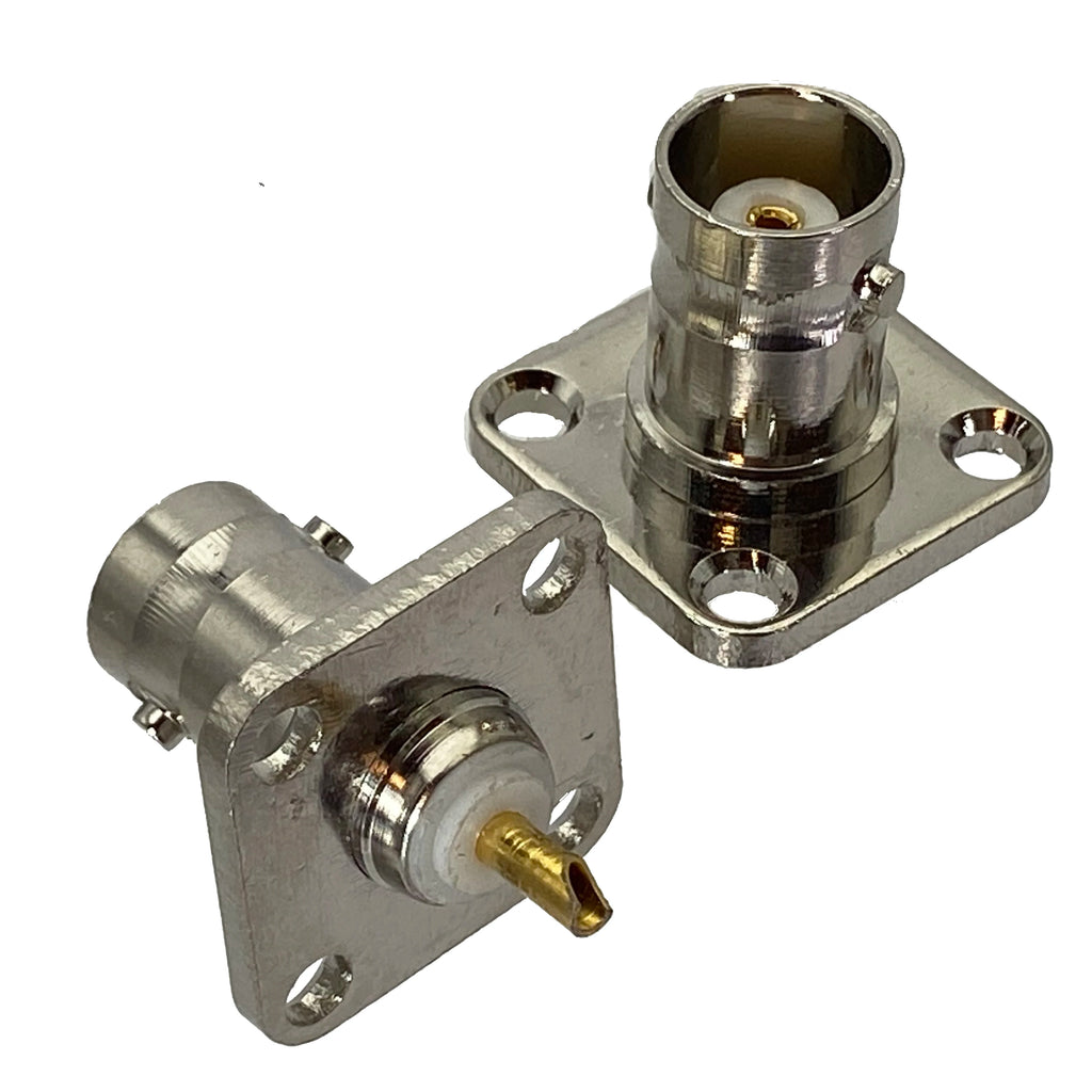 Adapter Connector BNC Male Plug & Female Jack T & Y Type Bulkhead Nut , PCB Mount & Flange RF Coaxial