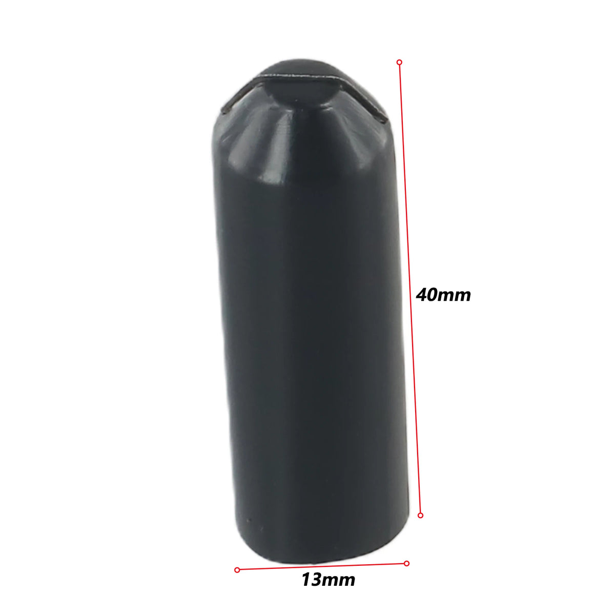 10pcs Warm Shrink End Cap Heat Shrink Cap Black Cable Sealing Cap For Protection Cable End Electrical Equipment