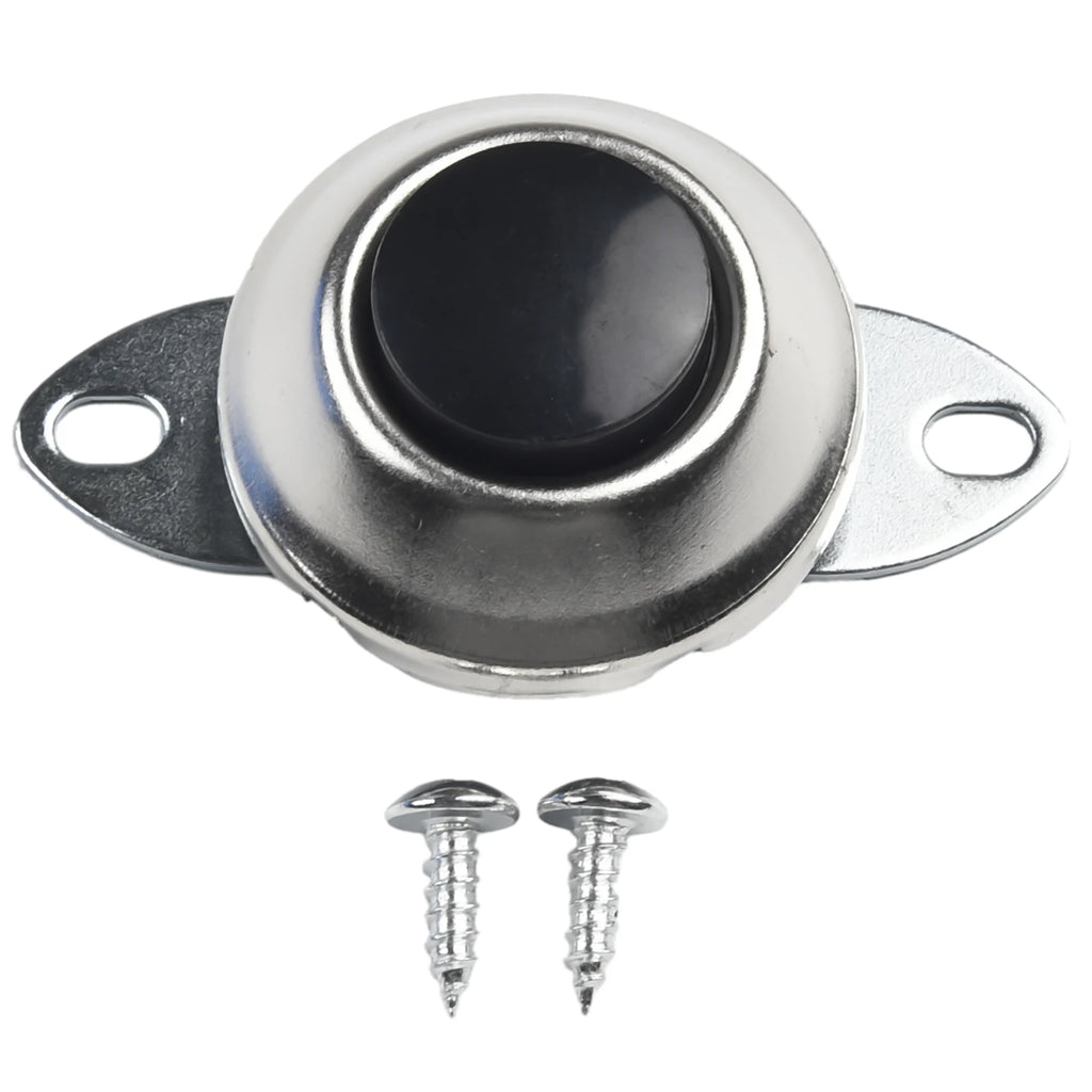 12V Switch Push Button Waterproof Metal Car Boat Track Horn Engine Start Starter 2 Holes 500v DC 100 MOhm Mi Universal