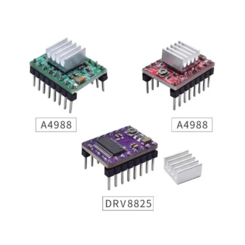 3D Printer Parts StepStick A4988 DRV8825 Stepper Motor Driver With Heat Sink