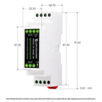 RS232 to RS485 Converter 1 Set Isolated Static Protection Industrial Adapter for Industrial Automation Communication