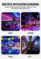 360 Glow Round RGB Neon LED Woven Strip Light 24key Bluetooth APP Remote Control 5V USB WS2812B Music Sync Waterproof Rope Decor