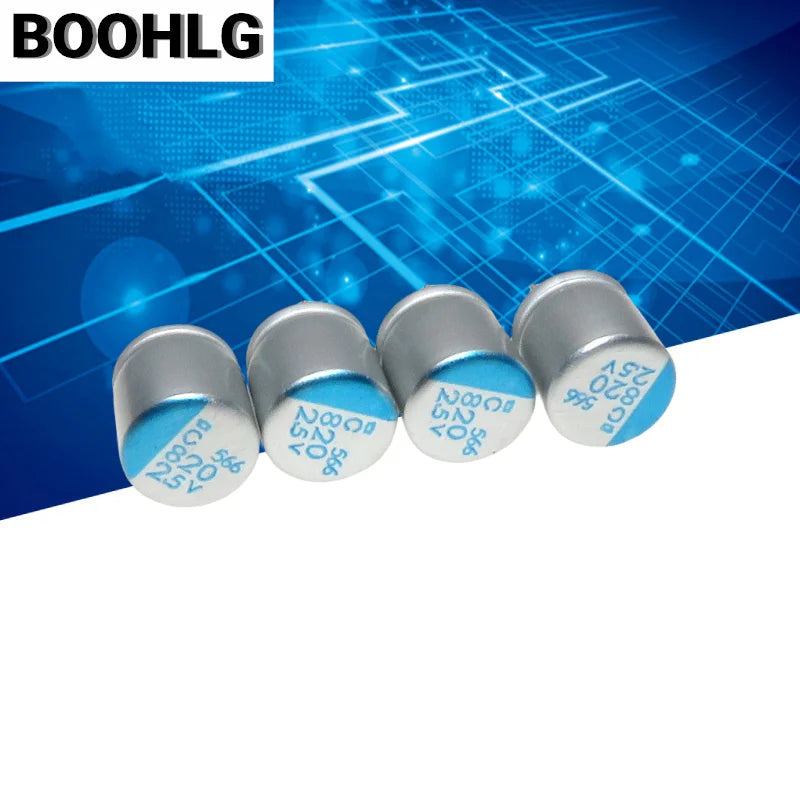 100pcs 820UF 2.5V NCC PSC Series 8x8mm Super Low ESR 2.5V 820UF For Motherboard VGA Solid Capacitors