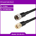 SMA to N Connector SMA Connector N Male/Female Plug 5D-FB RF Coaxial Cable for CDMA GSM 3G 4G LTE WiFi Antenna RF RP-SMA