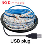 5V USB Led Strip Light SMD 2835 50CM 1M 2M 4M 5M White/Warm White/Red/Blue/Green IP21 Flexible Lighting Ribbon Tape Backlight
