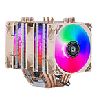 XUANFENG Air-cooled CPU Cooler 90mm Fan Twin Towers 4/6 Heat Pipe 4pin/PWM Compatible LGA2011 115x 1200 1700 X79 X99 AMD AM3 AM4