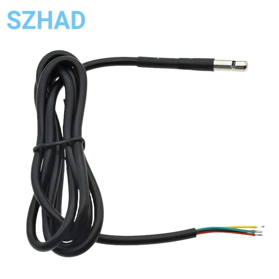BME680 BME688 Waterproof Stainless Steel Probe Wire Temperature Humidity Air Pressure Air Quality Sensor Module
