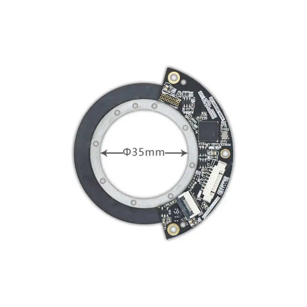 2026 Ecoder 35 Encoder Low Profile Non-contact RS485 Asynchronous Serial Absolute Rotary Encoder