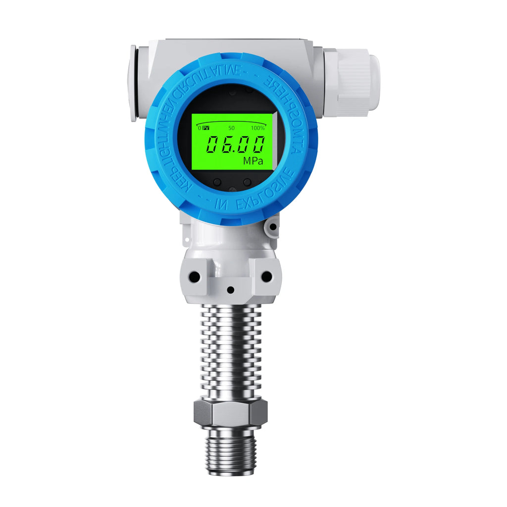 EX Proof Waterproof Outdoor Pressure Transmitter -0.1-60Mpa to 4-20mA 0-10V RS485 4-20MA HART M20*1.5 Digital Pressure Sensor
