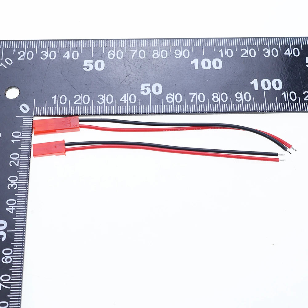 JCD For LED Lamp Strip RC Toys Battery 26 AWG JST Plug Connector 2 Pin Male Female Plug Connector Cable Wire  10/30cm