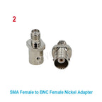 2pcs/lot Pure Copper BNC Male to SMA Female Adapter BNC Female to SMA Male SMA Female to BNC Female BNC-SMA-JJ/JK