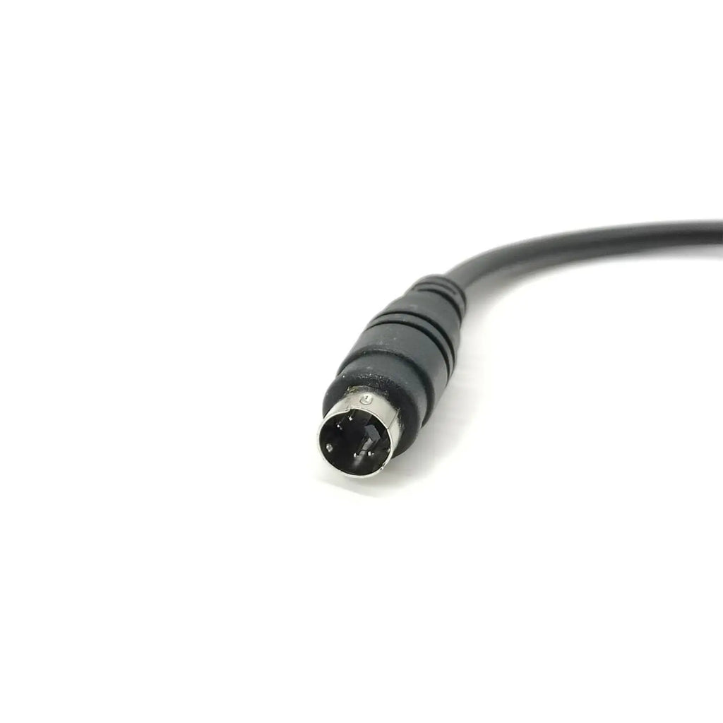1M Aviation Electrical Cable GX12 to Mini Din Male Adapter 4 Pin Male to Male Cable Cordset for Aviation Equipment