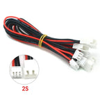 10pcs JST-XH 1S 2S 3S 4S 5S 6S 7S 8S 30cm 22AWG Lipo Balance Wire Extension Charged Cable Lead Cord for RC Lipo Battery charger