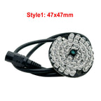 850nm CCTV Fill Light 90degree IR Infrared Night Vision Light 48PCS Leds cctv camera fill light Board