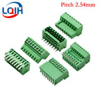 15EDG KF2EDG 2.54mm 3.5mm 3.81mm 5.08mm PCB Screw Terminal Block 2 3 4 5-16Pin Male Plug Female Socket Pin Header Wire Connector
