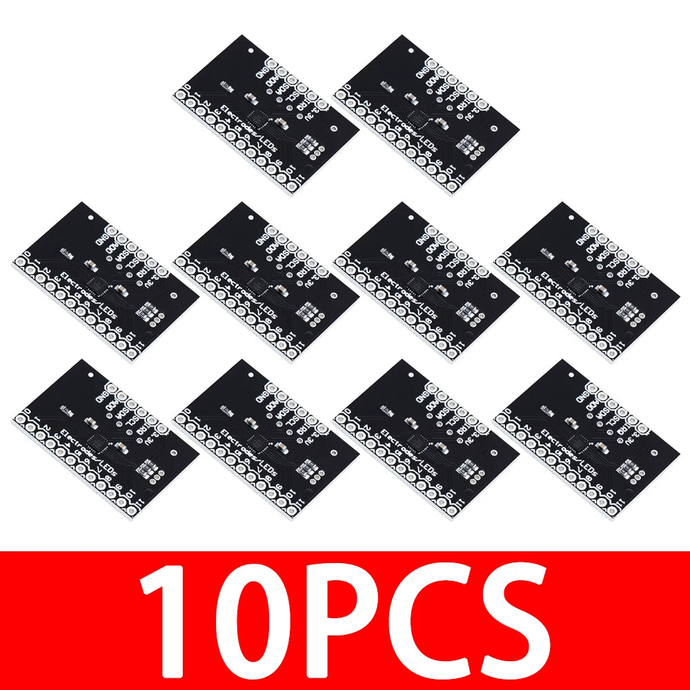 EGBO  MPR121 Breakout V12 Capacitive Touch Sensor Controller Module I2C keyboard Development Board For Arduino