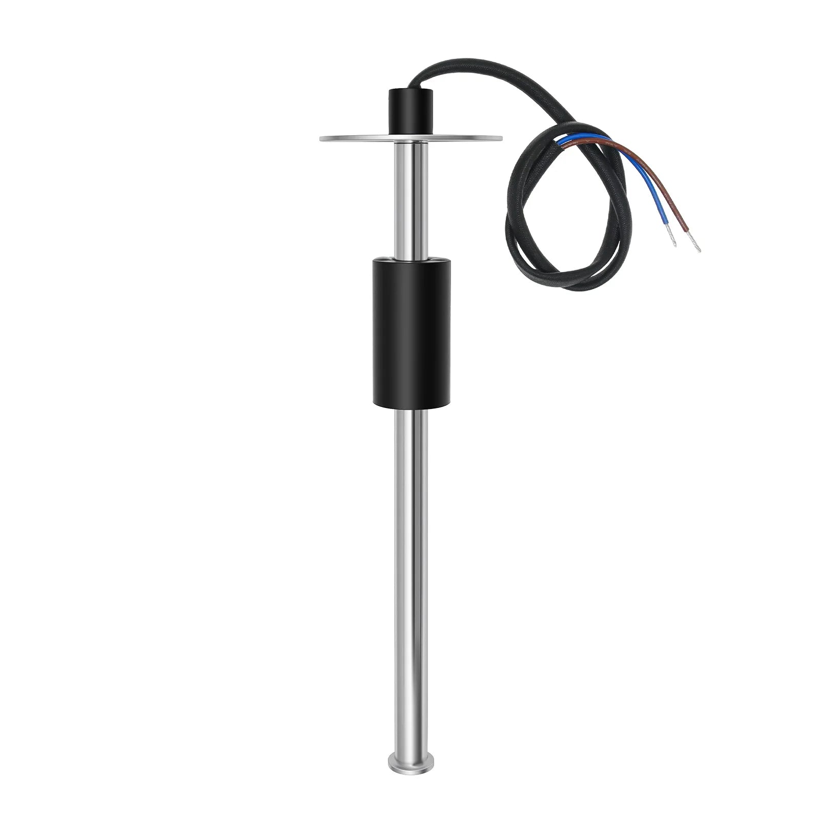 150mm 200mm 400mm 600mm Fuel Level Sensor Stainless Steel 0-190 ohm Oil Tank Level Indicator Universal for Boat Car Fuel Meter