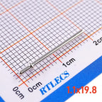 100/2000 Pcs Printed Circuit Board Male PCB Pins Gold Plated Press-Fit Tip Header Diameter 1.0 1.3 MM Brass Bias Connector Solid