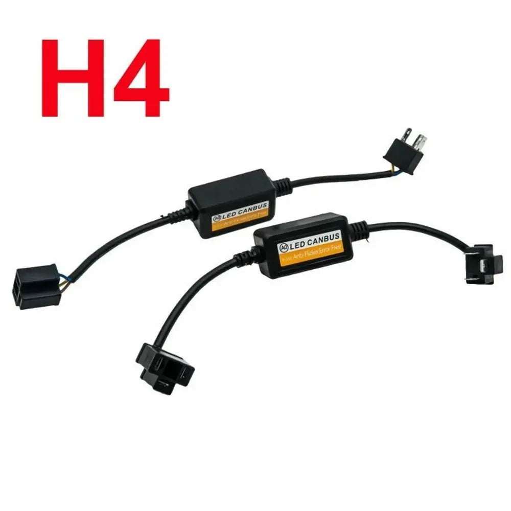 Tools Anti-Flicker h1/h3/h4/h7/h8/h9/h11 Automotive LED Decoder Fault Eliminator Resistor Controller LED Canbus Decoder