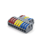 Wire Connector Mini Fast Universal Wiring Electrical Cable Conector LED Lamp Push In Terminal Block 222 SPL-62 SPL-42 Splic