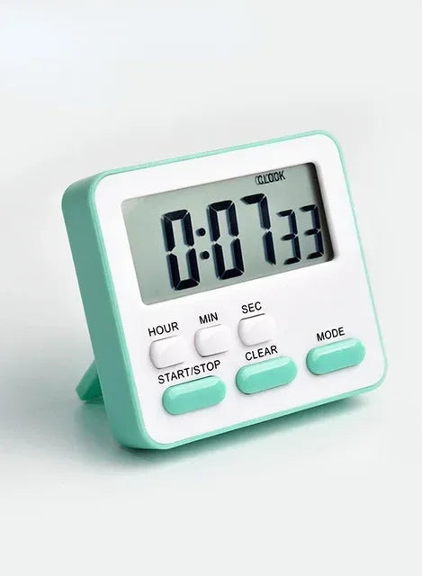 Digital Display Cooking Alarm Clock Kitchen Timer Sleep Stopwatch Clock House