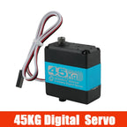 45KG RDS3245 Digital Servo Metal Gear High Torque Coreless Dual Axis Motor Aluminum Case For RC Crawler Car Truck Robot DIY Part