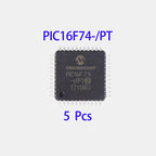 1~100Pcs  PIC16F74-I/PT Qfp44 Surface Mount Smd Chip 8 Bit Pic Microcontroller Mcu Integrated Circuit For Electronic Diy Project