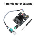 XY-1001W 100W Mono Digital Power Amplifier Board TPA3116D2 Audio Stereo Subwoofer Amplifier Board Bluetooth AUX DC 9-24V