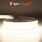 ZigBee 3.0 Wifi COB LED Strip Smart Tuya 5V USB Light Neon LED Tape With Dimmable Dimmer LED Controller Alexa Lamp Cabinet Decor