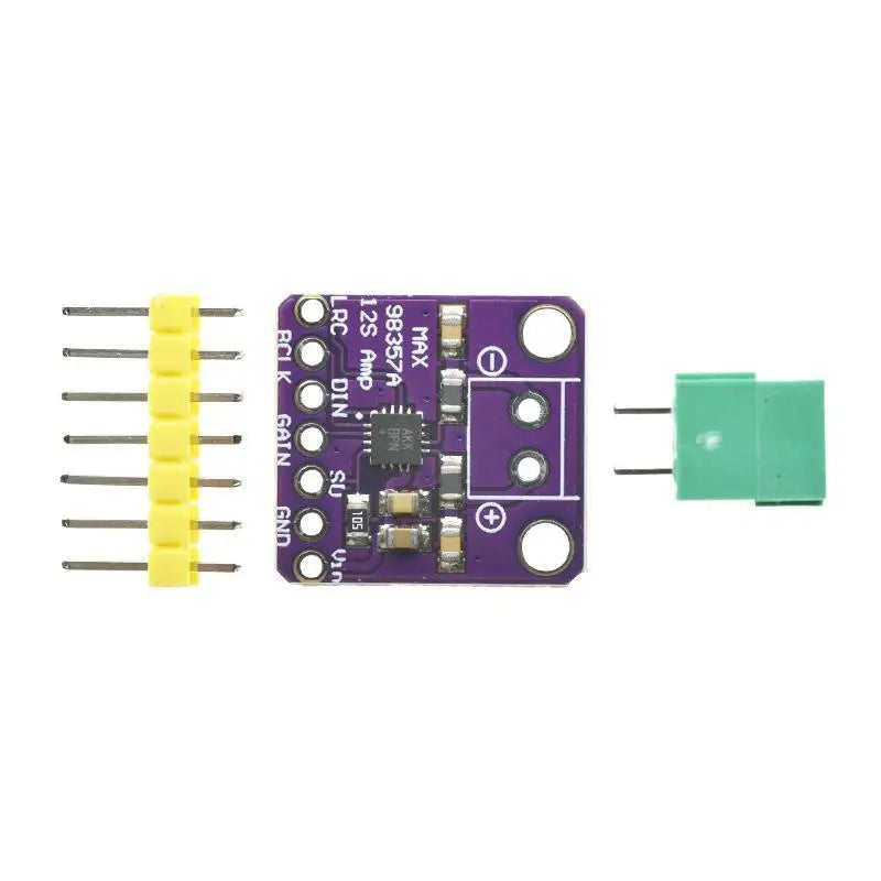 ࿑MAX98357A Audio Amplifier Module 3W I2S Input Class D Power Board Without Filter High Quality for DIY Projects