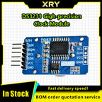 XRY 1PCS DS3231 AT24C32 IIC Module Precision Clock Module (without battery) DS3231 Memory Module
