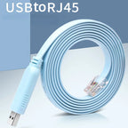 USB To RJ45 Usb To Console Debugging Cable RJ45 Cable H3c Router Switch Control Cable CH340 Applies To Cisco Switch Cables