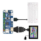 Raspberry Pi RP2040 PiZero Python Programming and Development Board Dual Core Processor DVI Interface