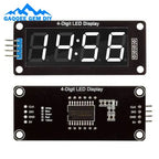 DC3.3~5.5V TM1637 0.56-inch LED Screen 7Segment 4Bit Display Module Electronic Clock Screen Module Serial Driver