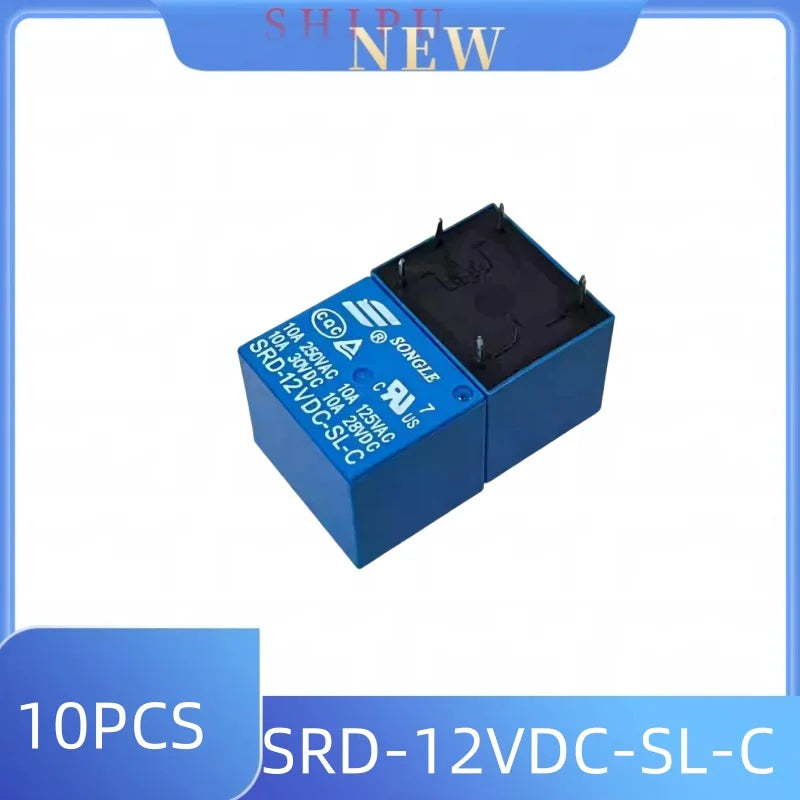 10PCS SRD-03VDC-SL-C SRD-05VDC-SL-C SRD-06VDC-SL-C SRD-09VDC-SL-C SRD-12VDC-SL-C SRD-18VDC-SL-C SRD-24VDC-SL-C Srd-48vd relay