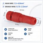 1/5/10PCS T-Tap Piercing Wire Connectors Quick Lock Self Stripping Terminal Block Low Voltage LED Cable Splice Kit