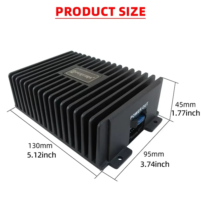 4 Way DSP Power Amplifier Car Audio Android Large Screen Dedicated Amplified Car Woofer Car Intelligent Sound Quality Processor