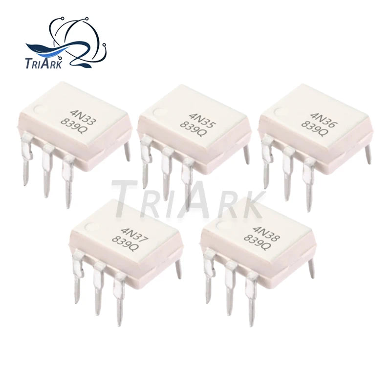 10pcs 4N25 4N26 4N27 4N28 4N32 4N33 4N38 4N37 4N36 4N35 DIP-6 IC Optocoupler In Stock Wholesale