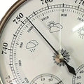 3 in 1 Barometer Thermometer Hygrometer Wall Mounted Large Display Temperature and Humidity Gauge No Battery Space Saving