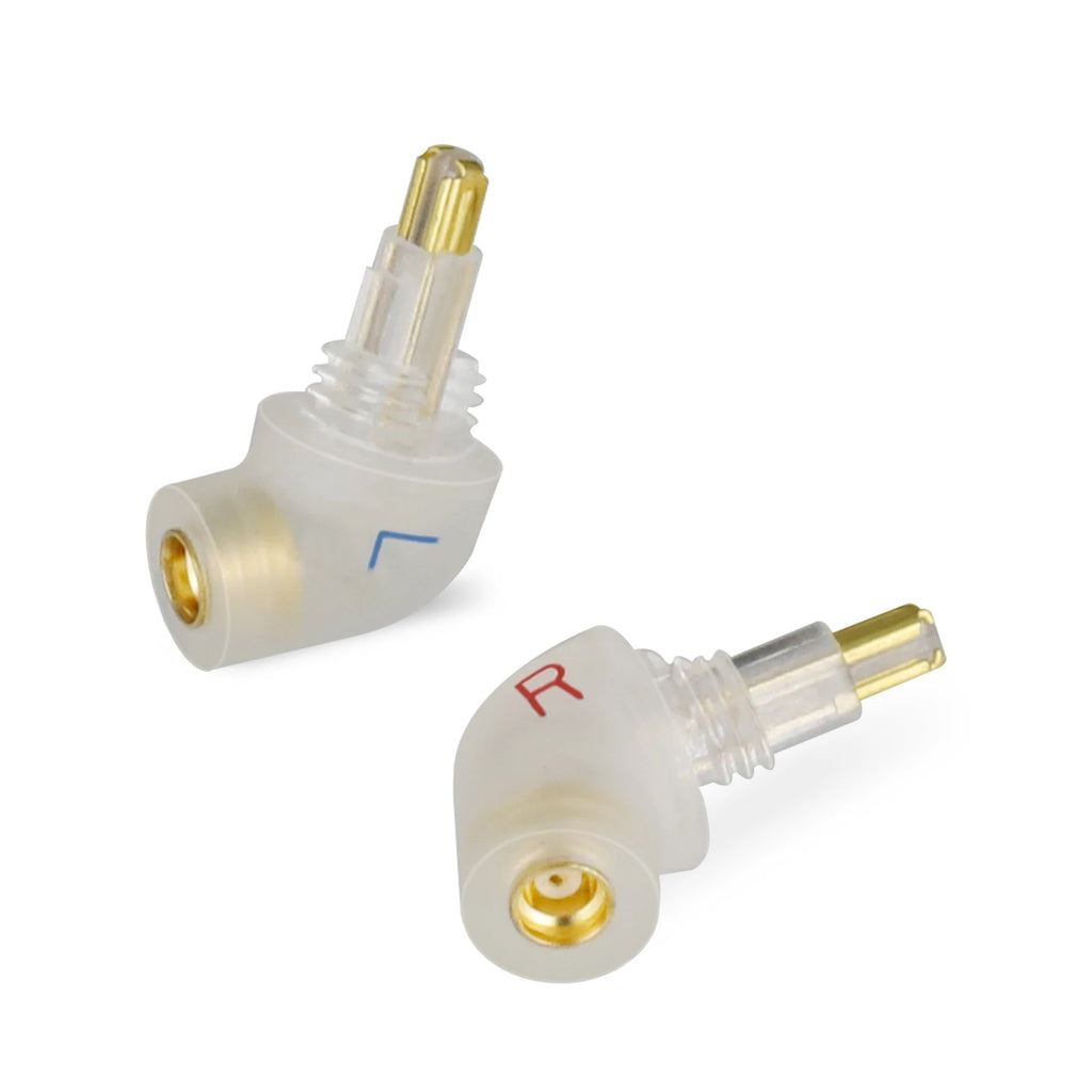 OKCSC MMCX Cable Connected to for Sony MDR EX1000 EX800 MDR7550 EX600 Earbuds Connector in Curved Shape Audio Jack Adapter